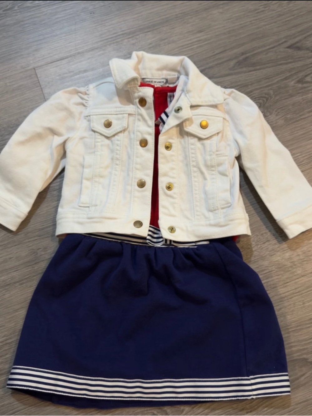 Janie and Jack 8 Piece Bundle 6 Outfits All Size 6-12 Month Retails over $350 - Picture 3 of 16